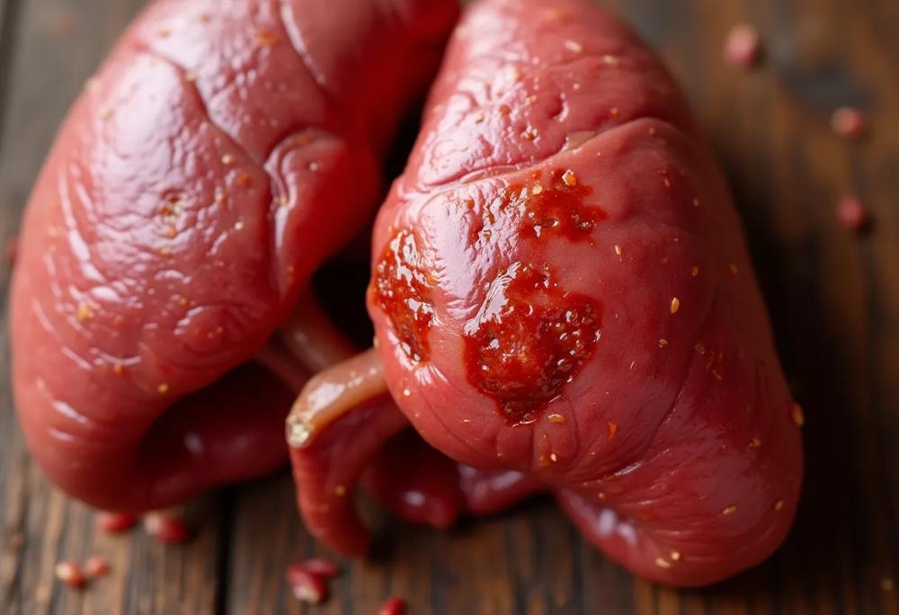 Damaged liver
